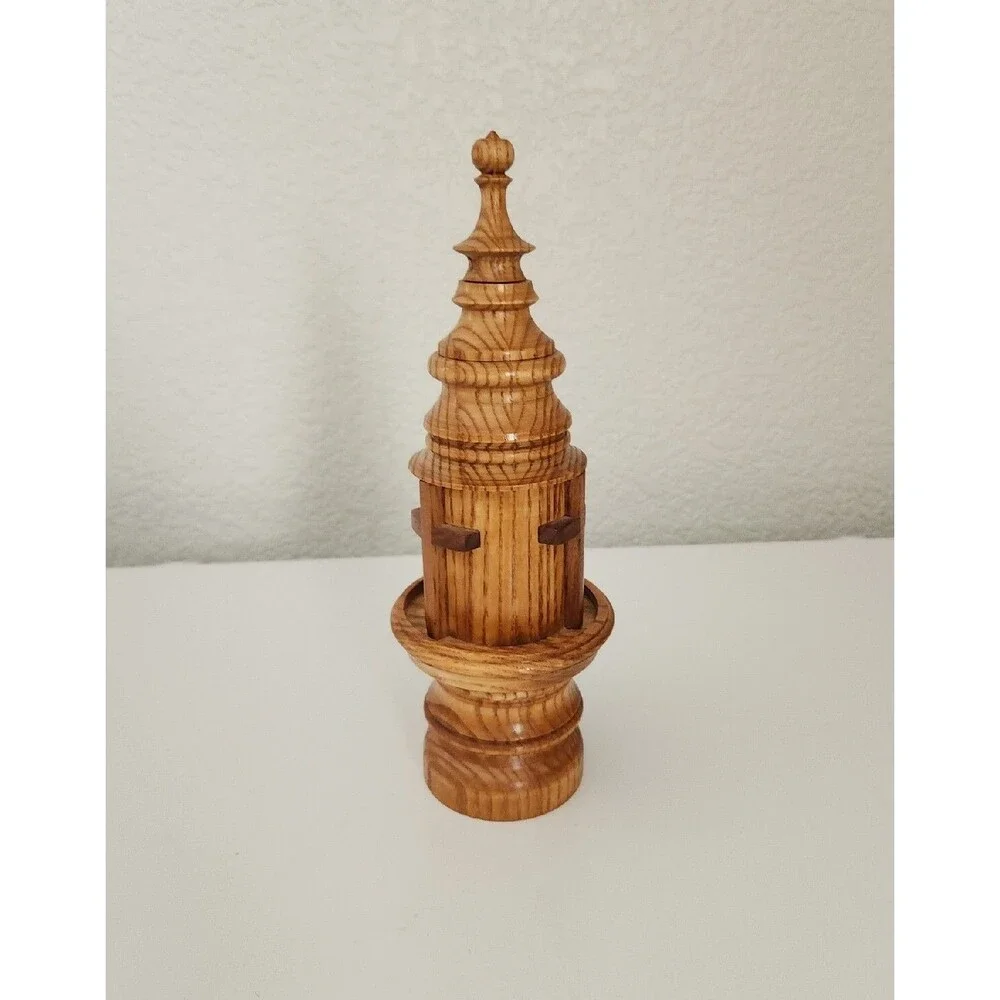 Handcrafted Wood Lighthouse Steeple Crosses 11